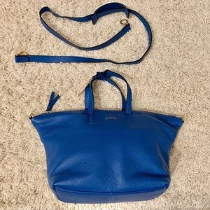 NWOT- Kate Spade Saturday- COBALT freeform satchel